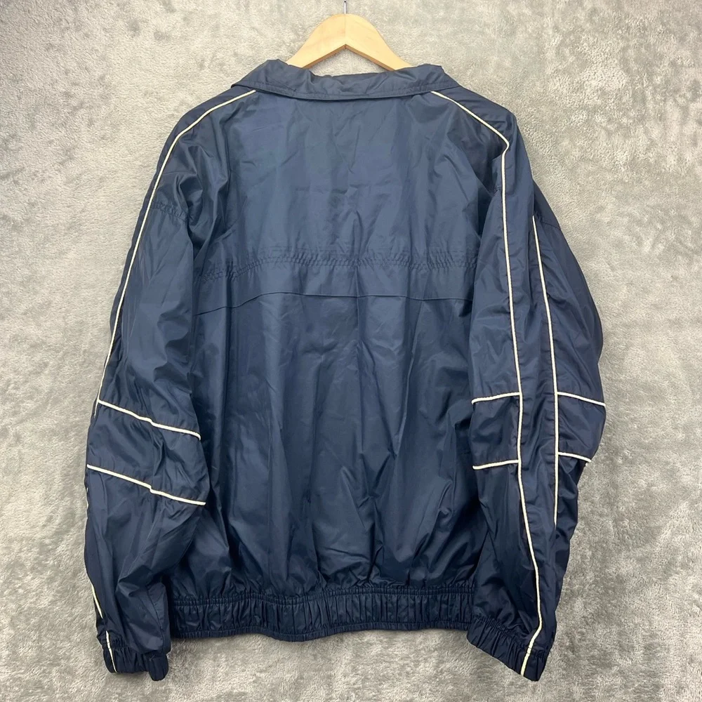 Vintage Athletic Works Windbreaker Jacket Bomber Retro Streetwear Men’s Large - Picture 3 of 5